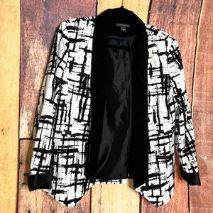 Black & white blazer,